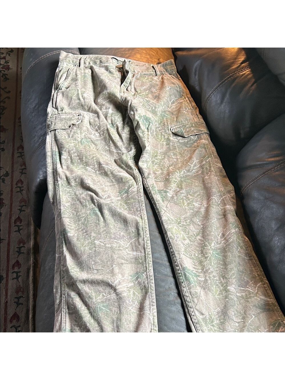 PacSun Green Camouflage Cargo Pants